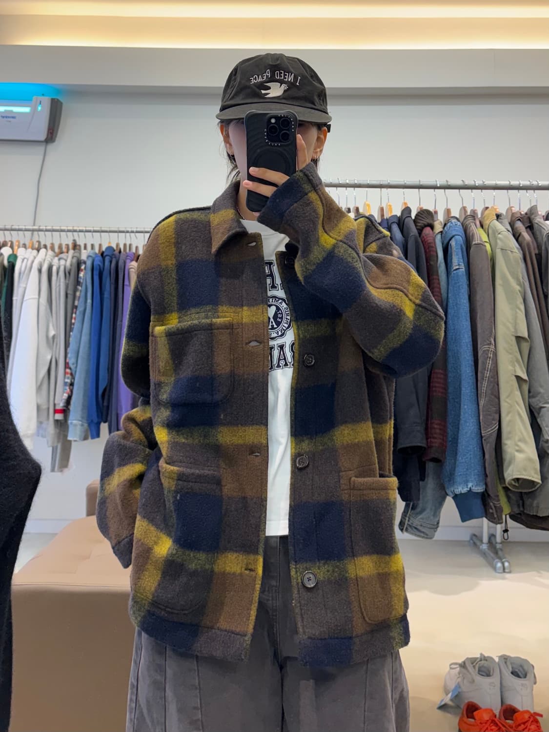 Universal Works 플래드 플리스 필드 자켓 상품이미지6