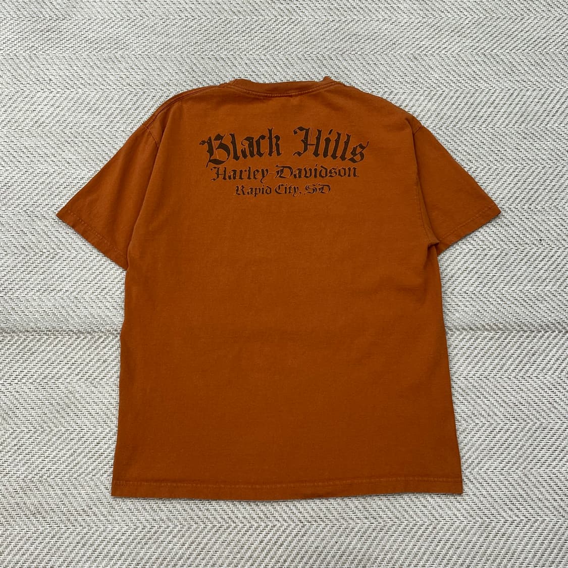 할리데이비슨 블랙힐즈 프린팅반팔티 r3083 상품이미지2