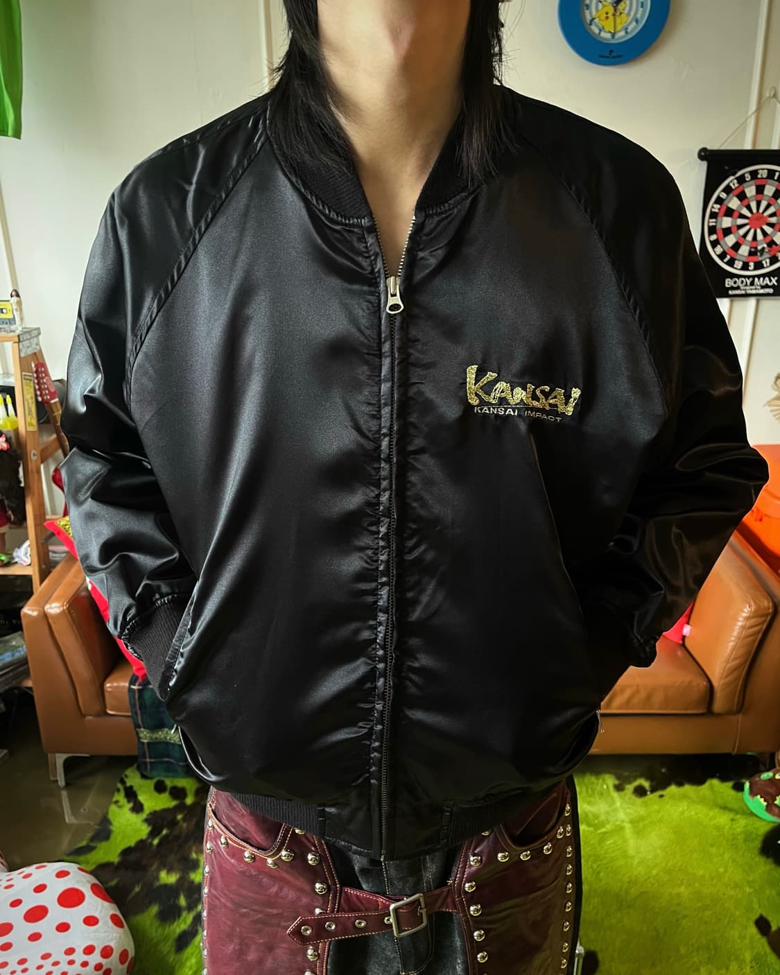 1980-90s KANSAI IMPACT Nylon Bomber JK 상품이미지2