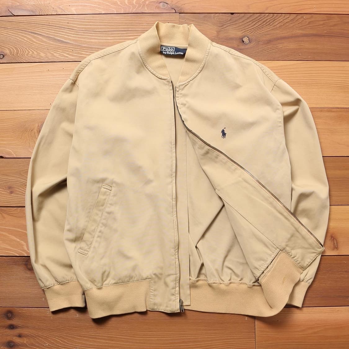 폴로 베이지 해링턴 자켓 상품이미지4