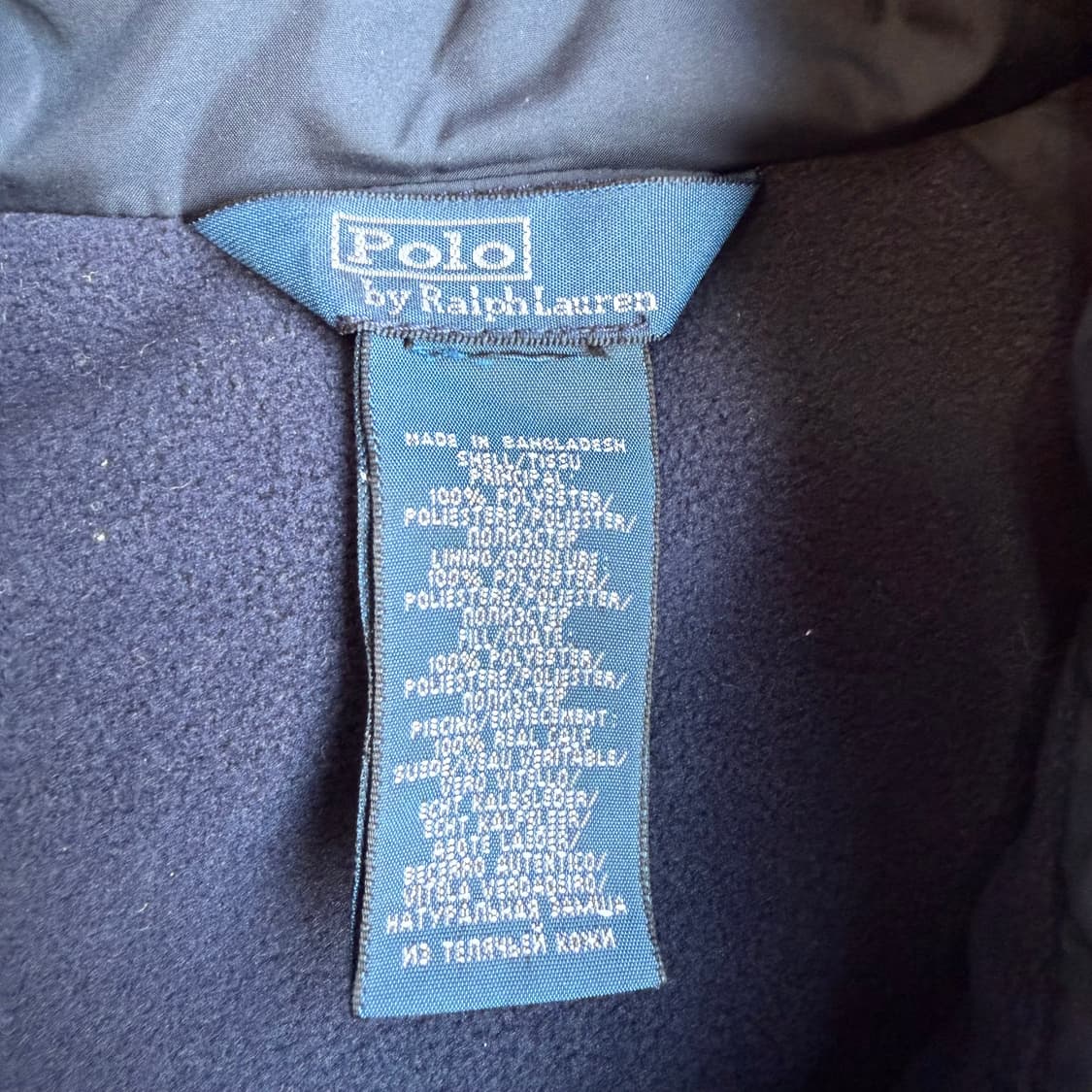 폴로 랄프로렌 퀼팅 자켓 M 상품이미지4