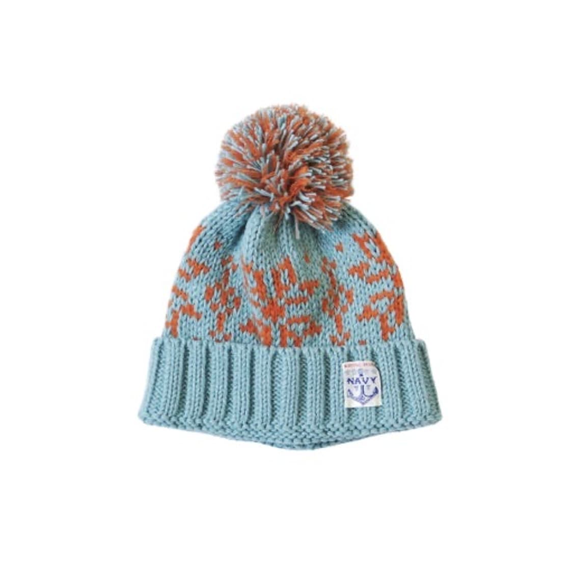 캐피탈 3G 울 스노우 패턴 니트 캡 색소폰 상품이미지1