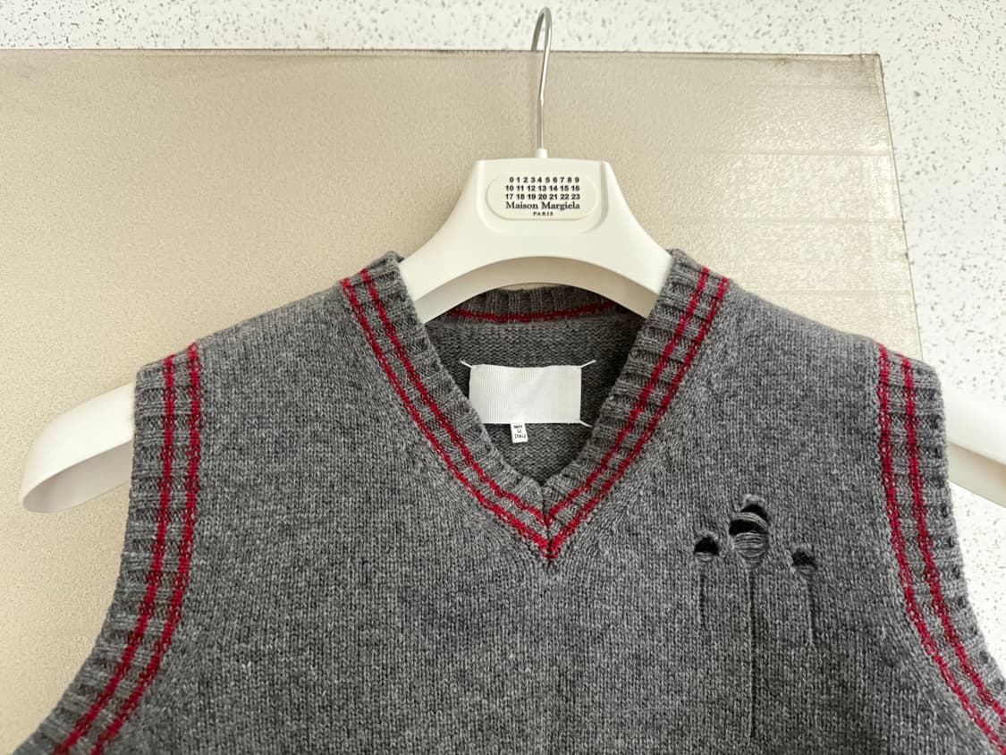 마르지엘라/디스트로이드 크롭니트/M 상품이미지3