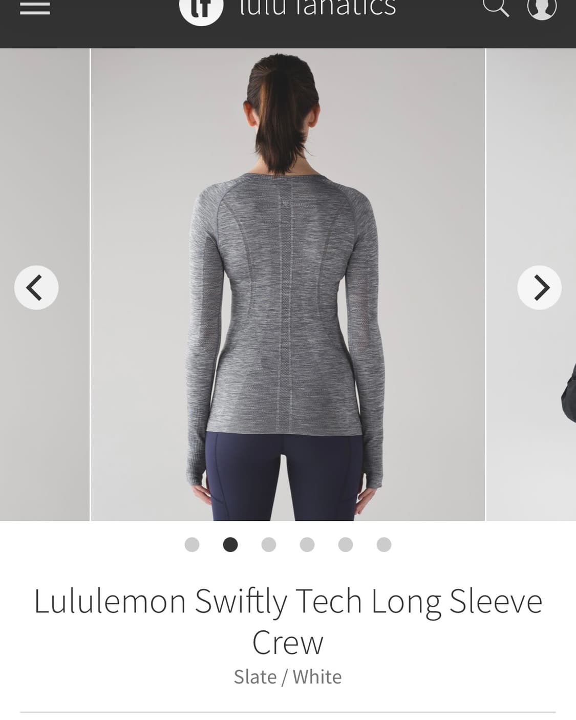 lululemon 룰루레몬 longsleeve 상품이미지2