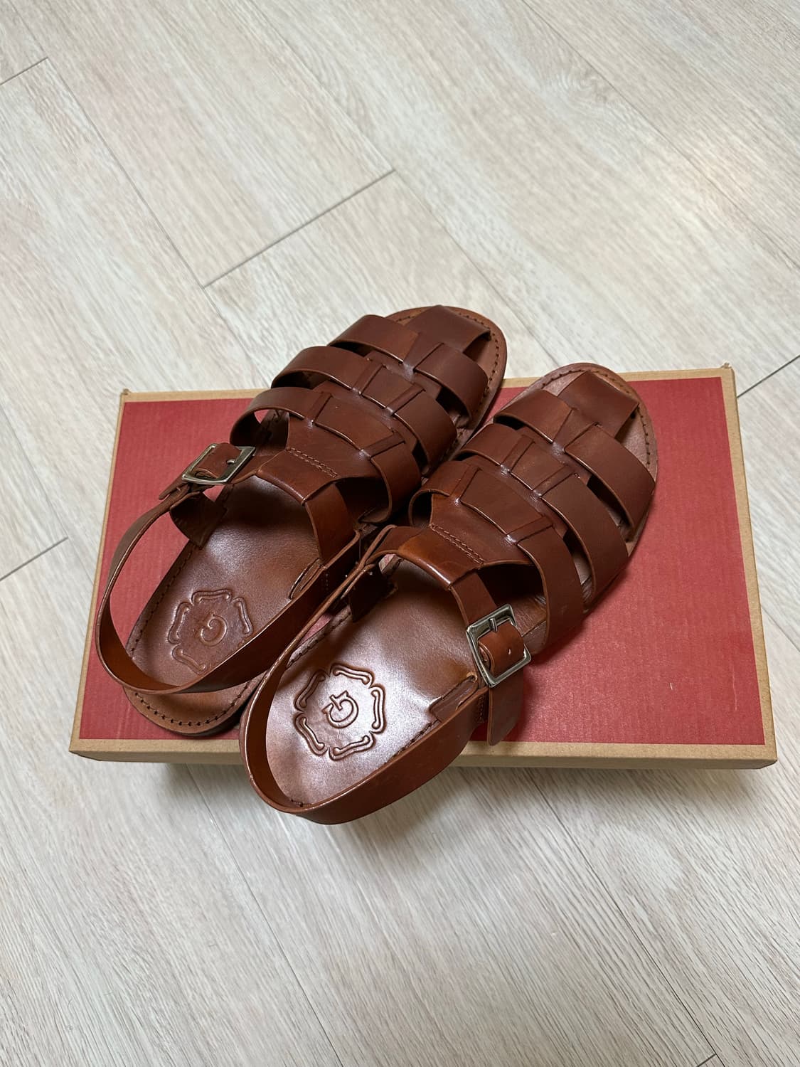 [UK7] Grenson 그렌슨 피셔맨 퀸시 카프 샌들 상품이미지2