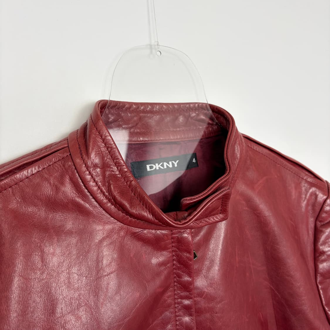 Dkny 도나카란뉴욕 라이더 가죽 자켓  상품이미지2