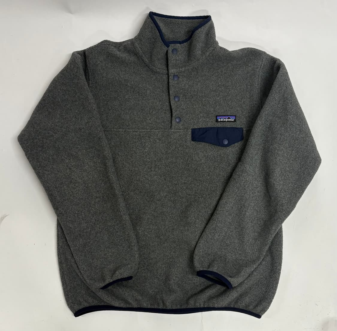 빈티지 파타고니아 신칠라 스냅티 우먼즈M 그레이 상품이미지1