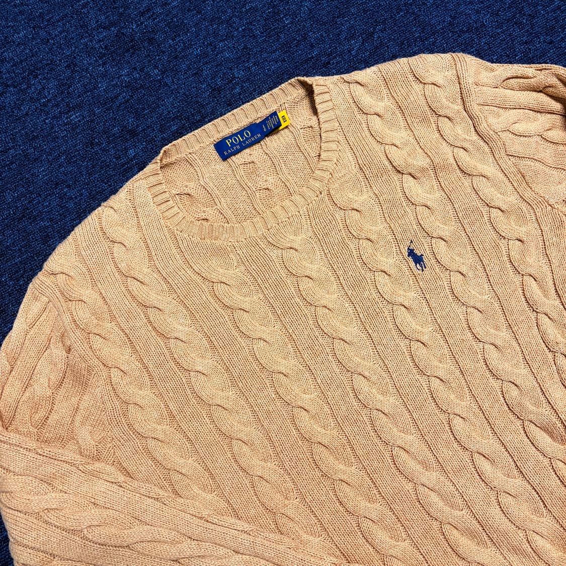 폴로 랄프로렌 꽈배기 니트 상품이미지3