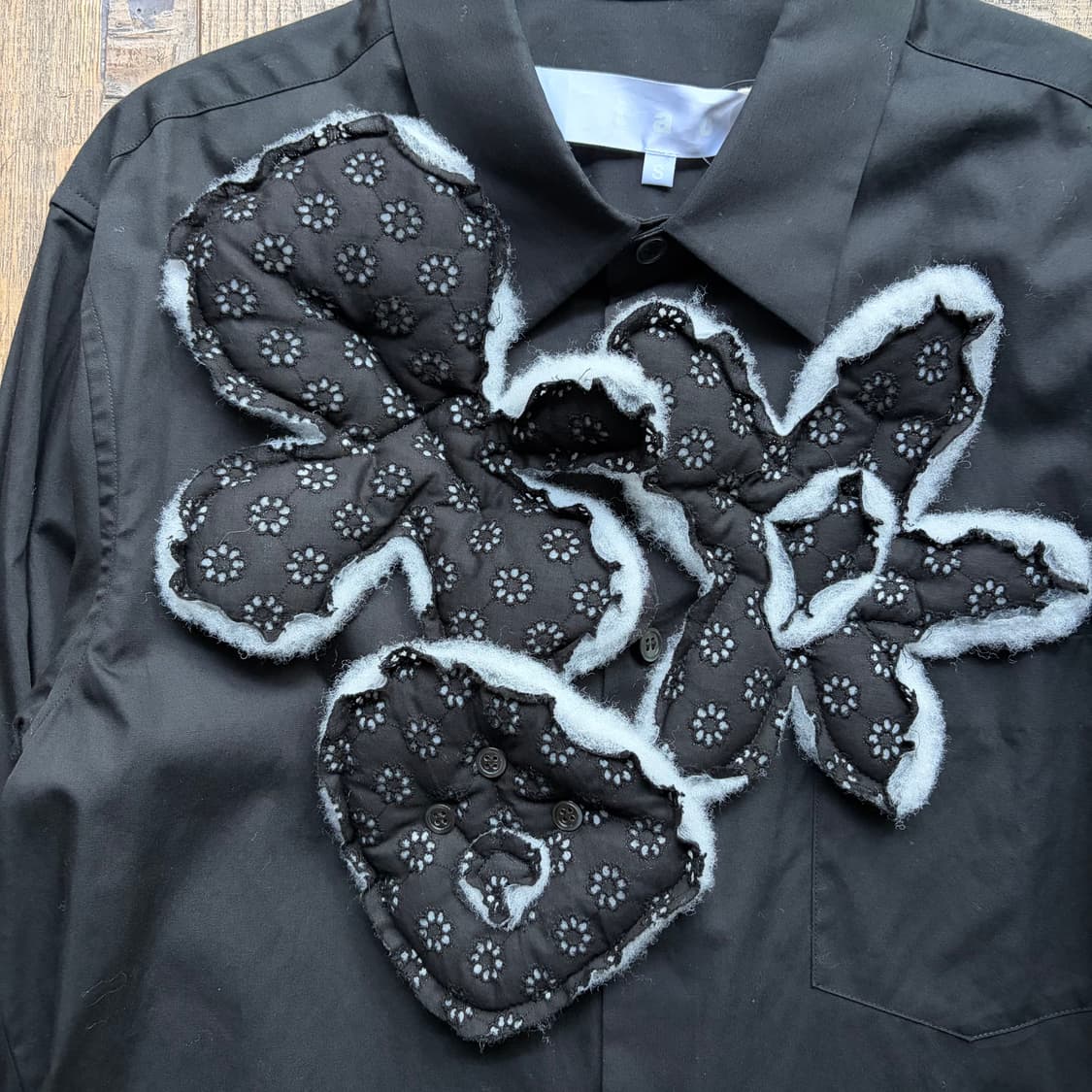 Quilting Flower Motif One Piece 상품이미지5