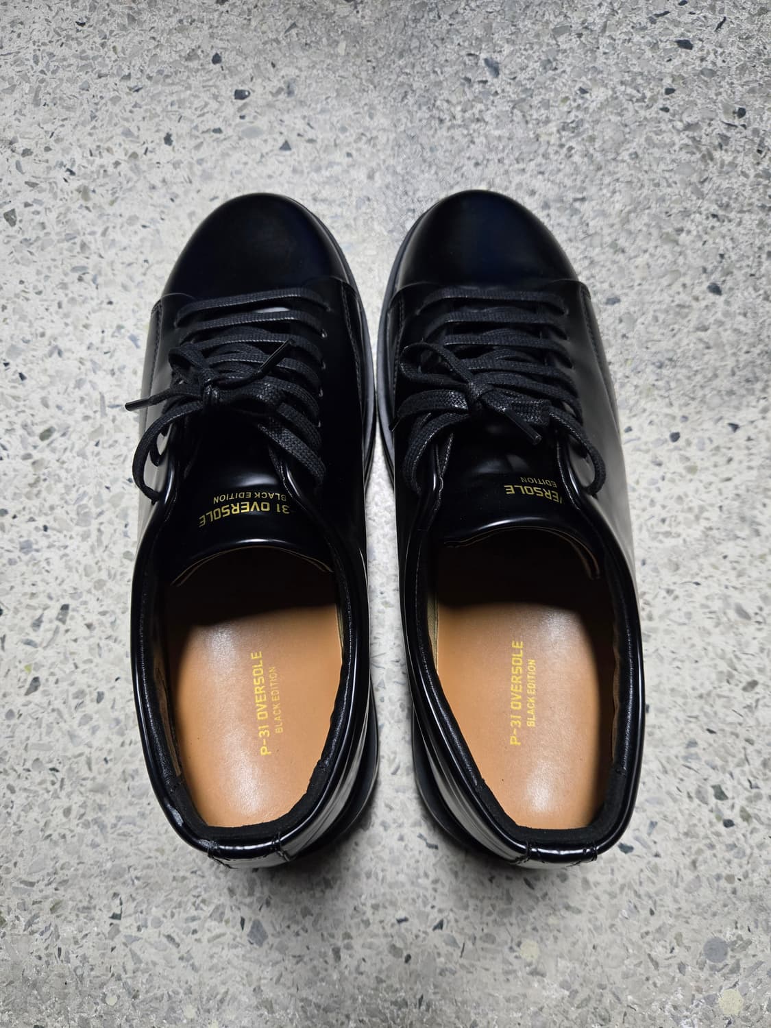 P-31 오버솔 블랙 에디션 7cm 스니커즈 상품이미지2