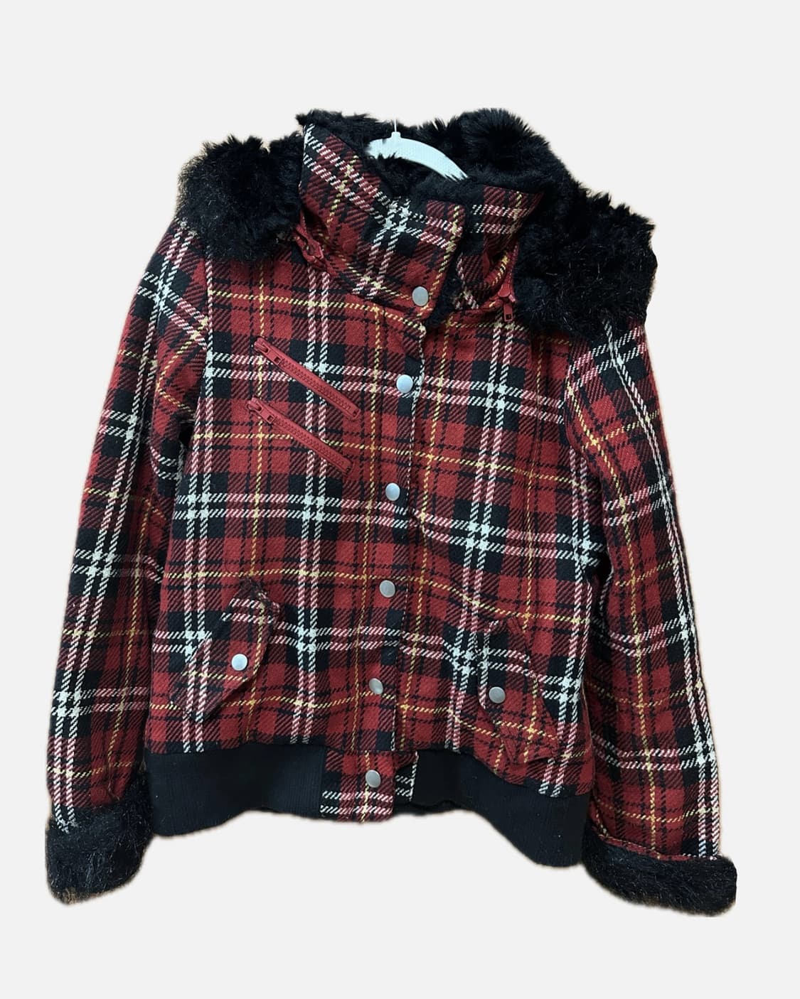 세실맥비 Cecil McBee 자켓 체크 코트 상품이미지1