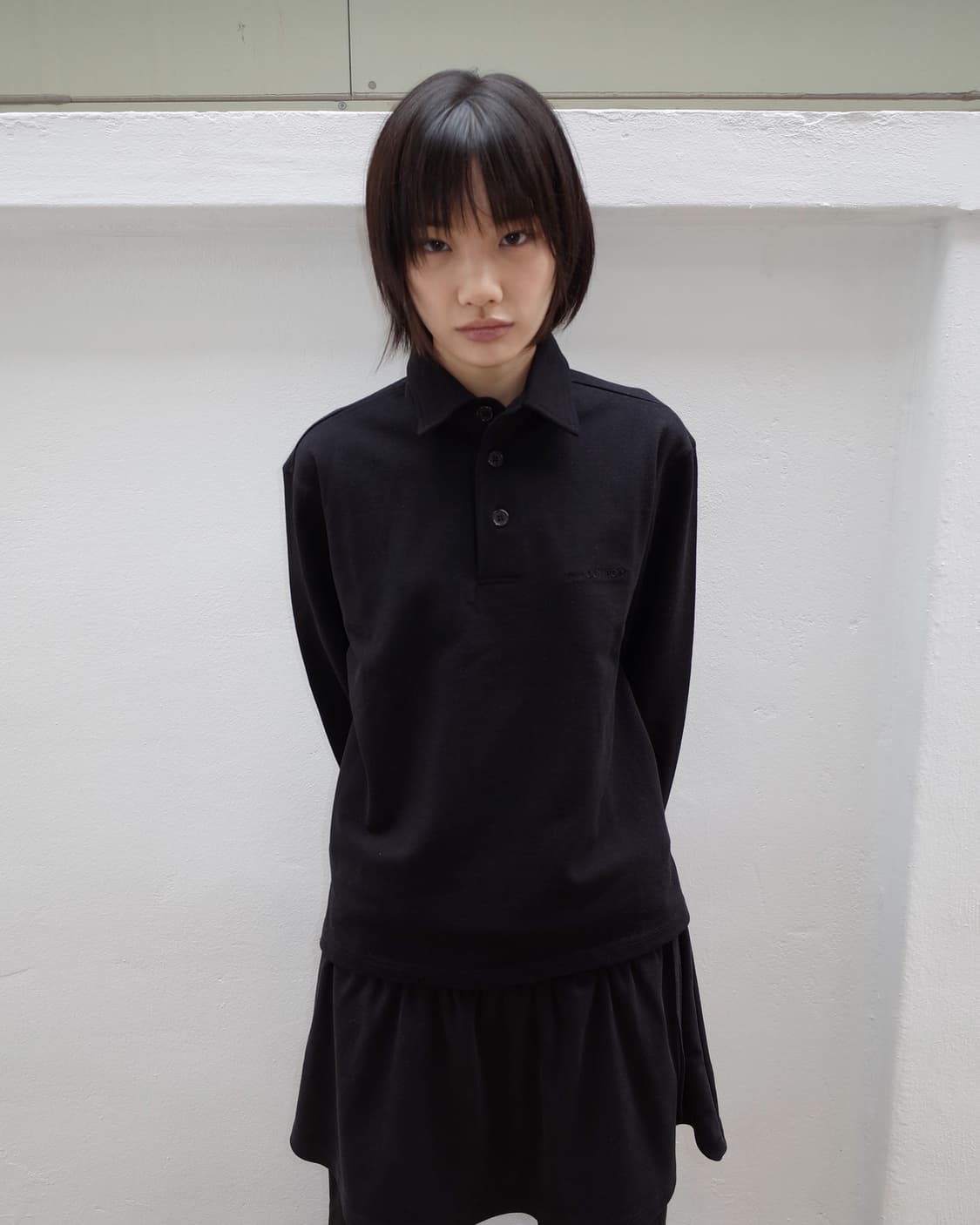 지초이컴포트 26-001 pk셔츠 블랙 1 상품이미지1