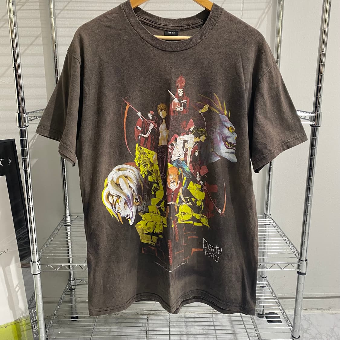 데스노트 부틀렉 애니메이션 티셔츠 상품이미지1