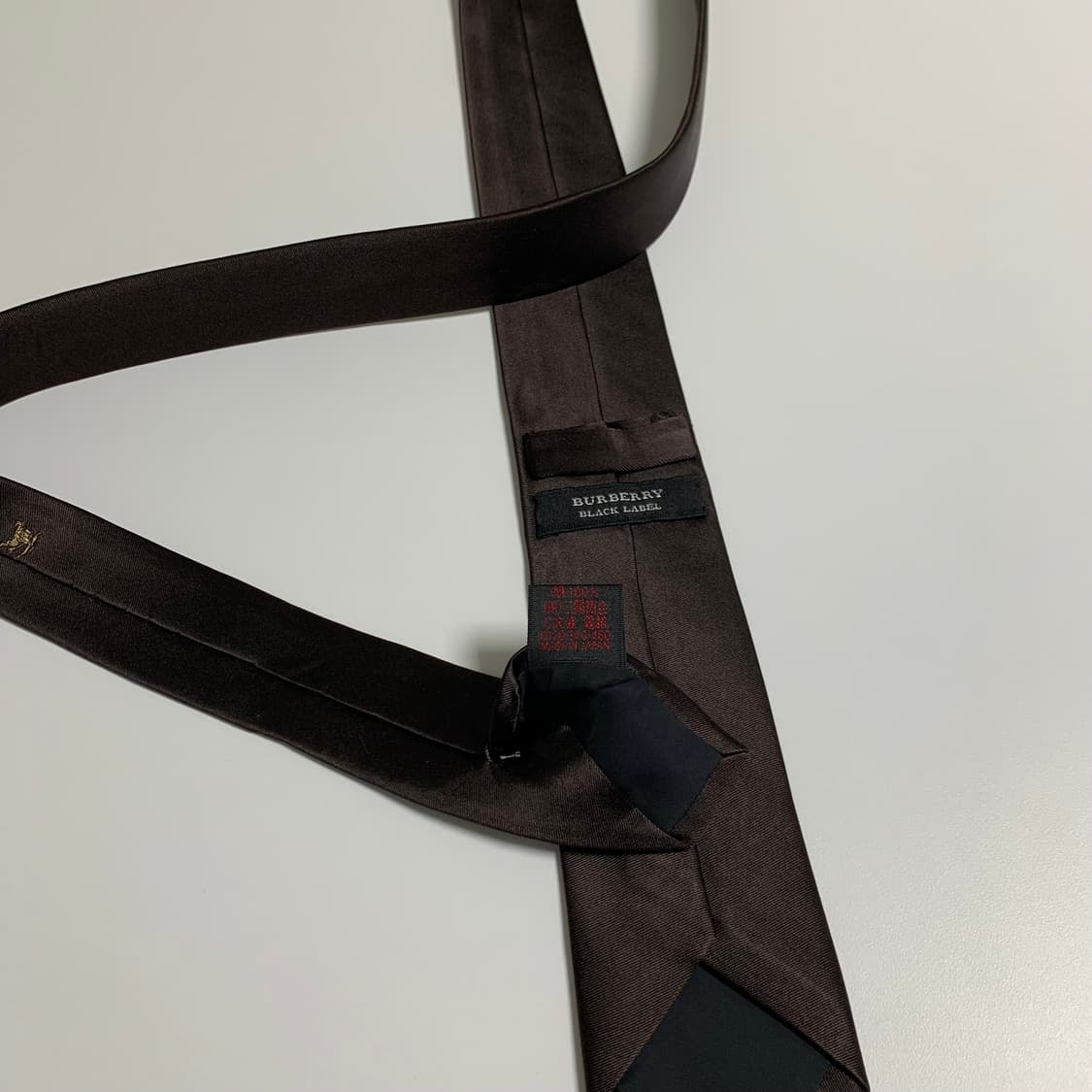 버버리(BURBERRY) 명품 슬림넥타이 블랙라벨 A+등급 6.3cm 상품이미지7