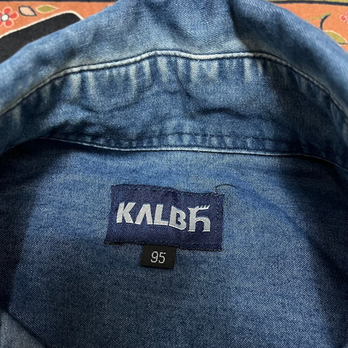 KALB 포켓 데님 셔츠 M/95 상품이미지6