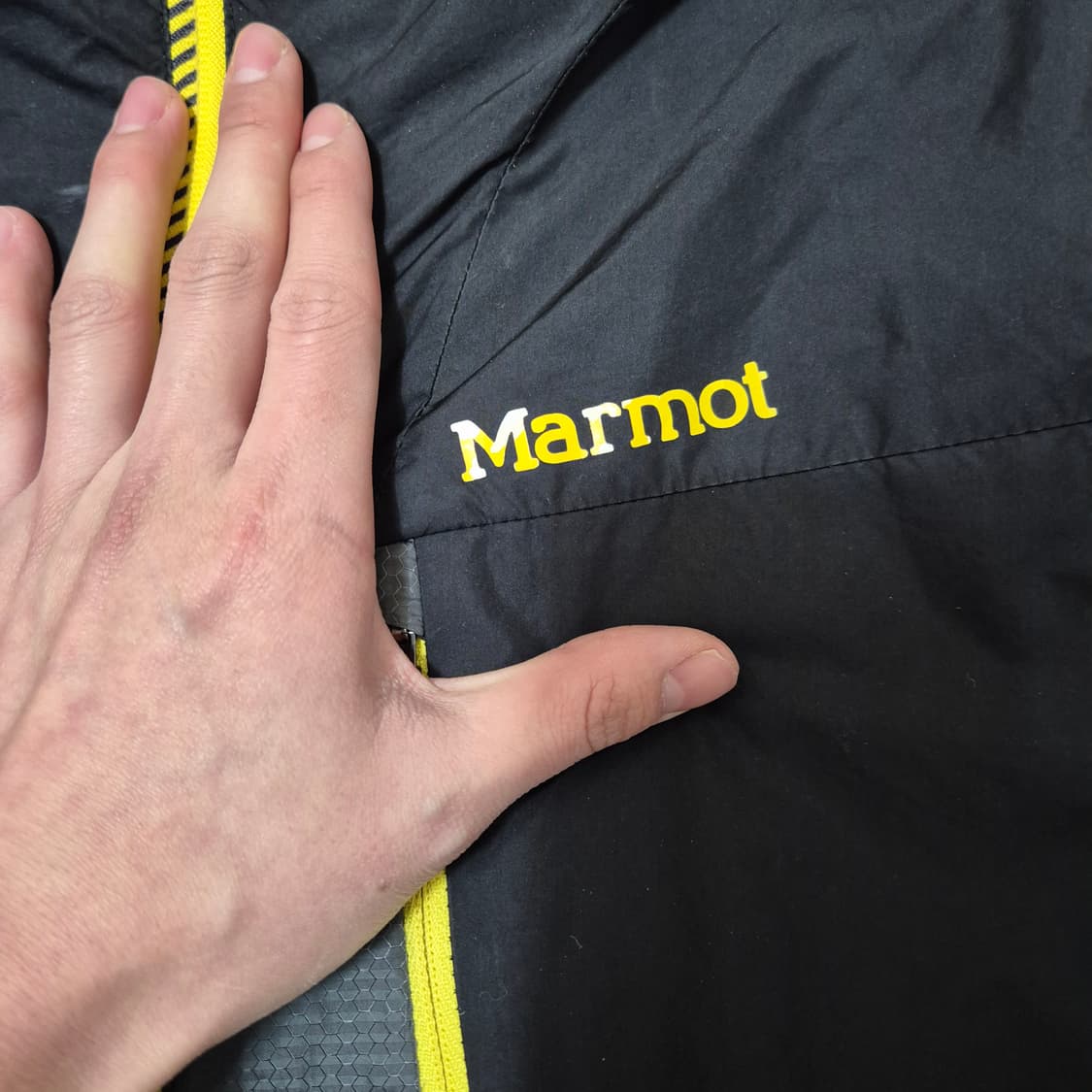 마모트 아메리칸 마운틴 수트 후드 바람막이 자켓 L(100) 상품이미지5