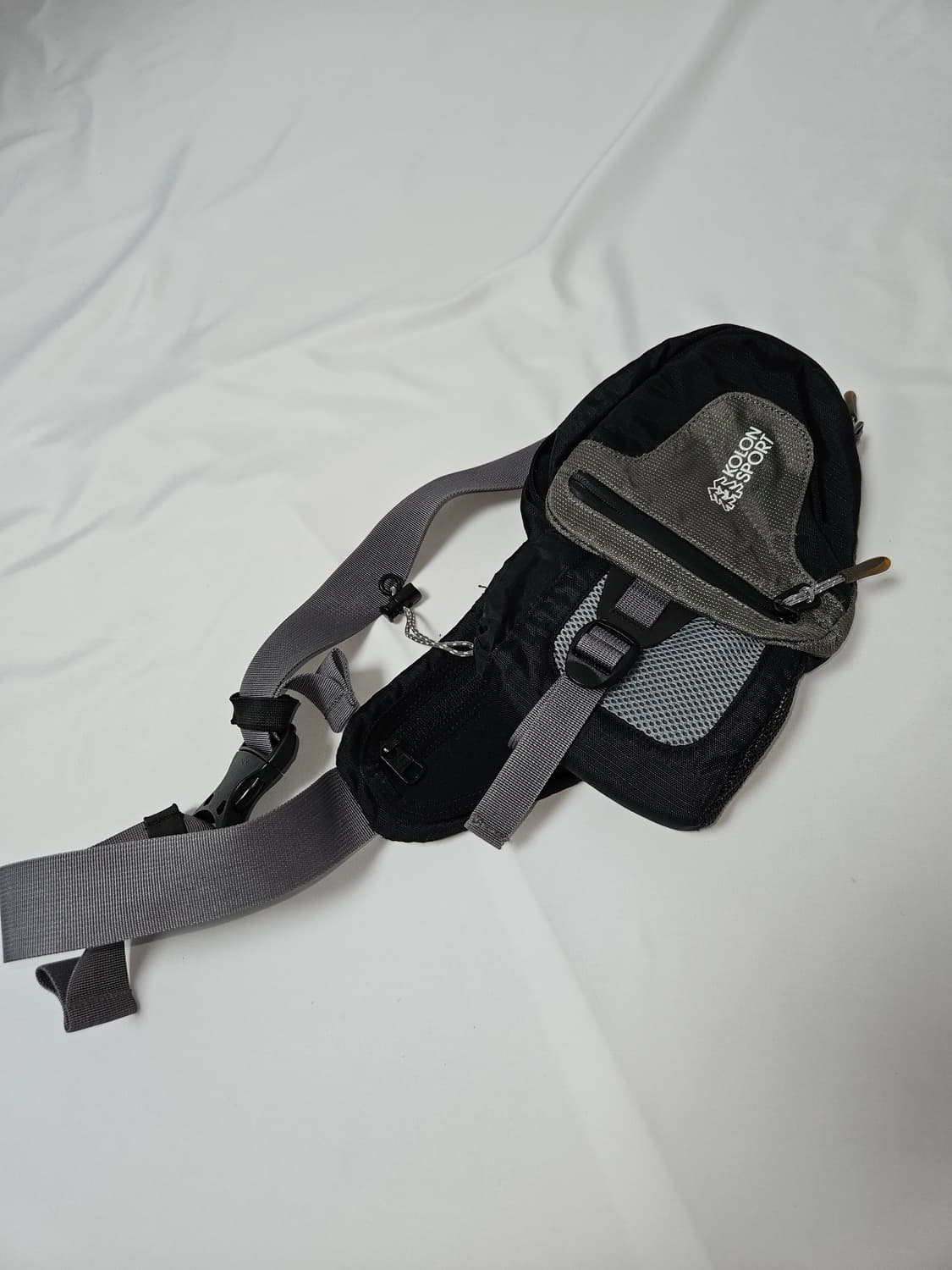 코오롱스포츠 액티브 고프코어 트레일 힙색 슬링백 가방 러닝 상품이미지7