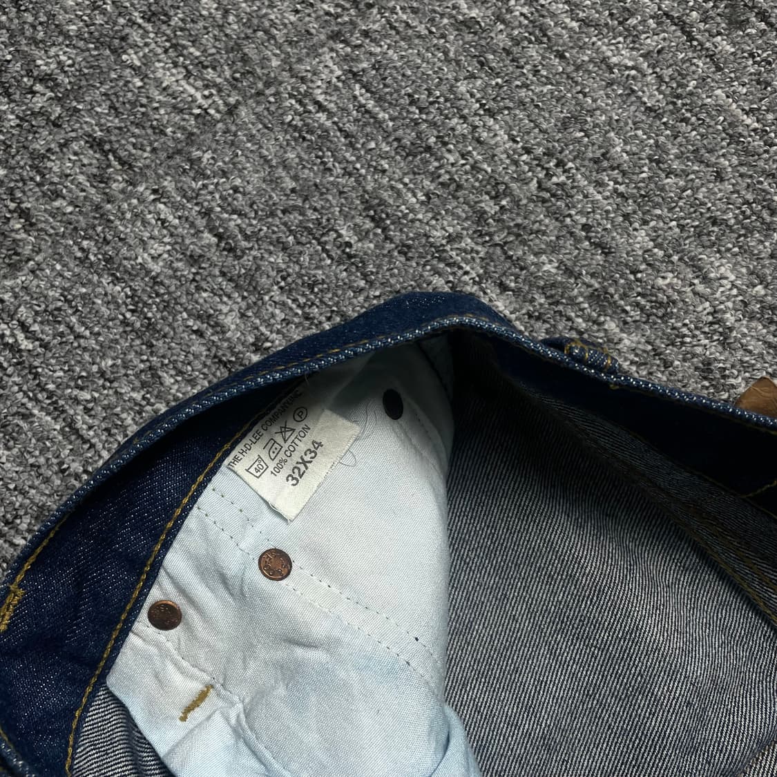 리바이스 501 인디고 데님 레귤러 팬츠y 2360 상품이미지6