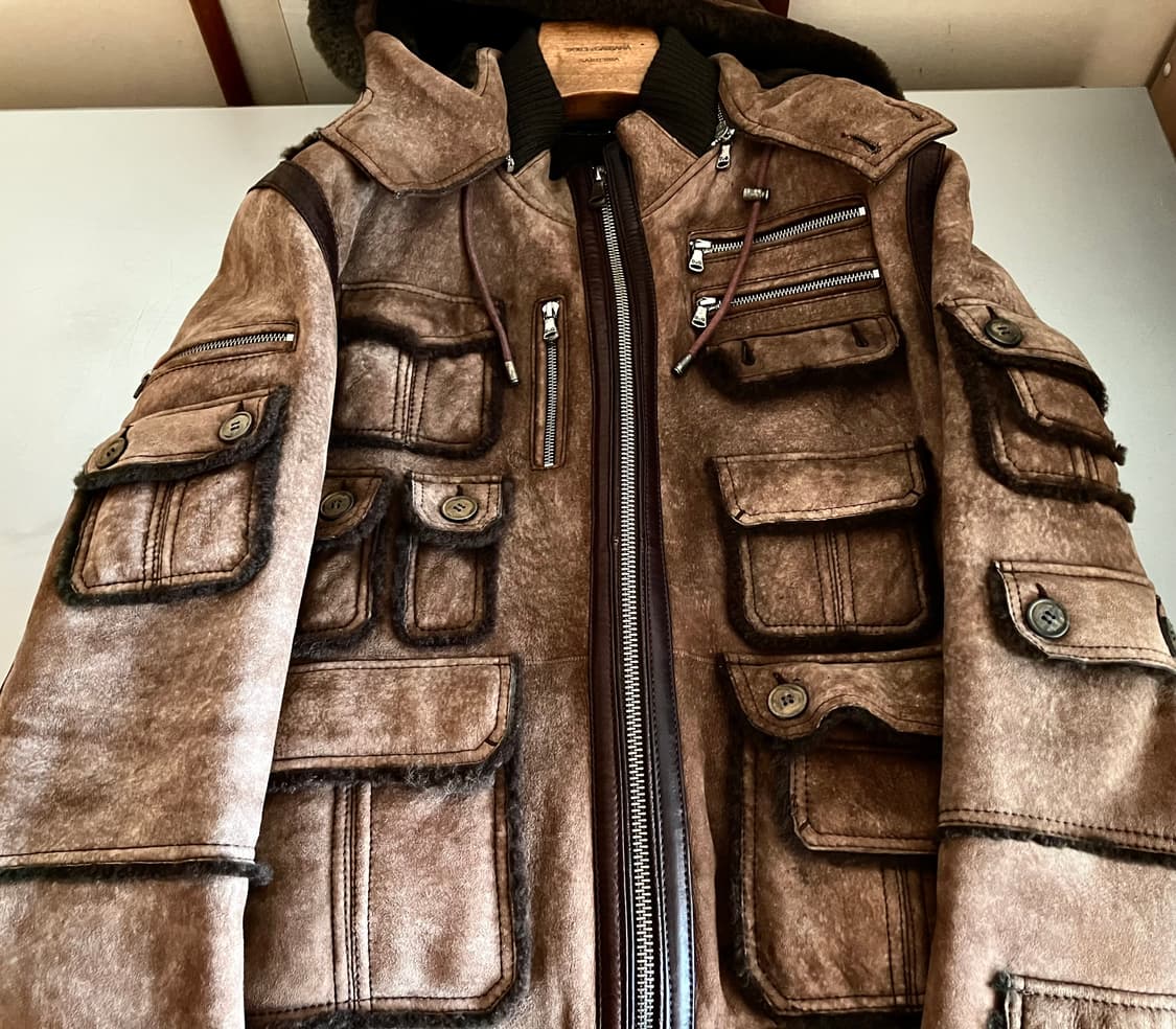 돌체앤가바나 멀티포켓 무스탕 상품이미지4