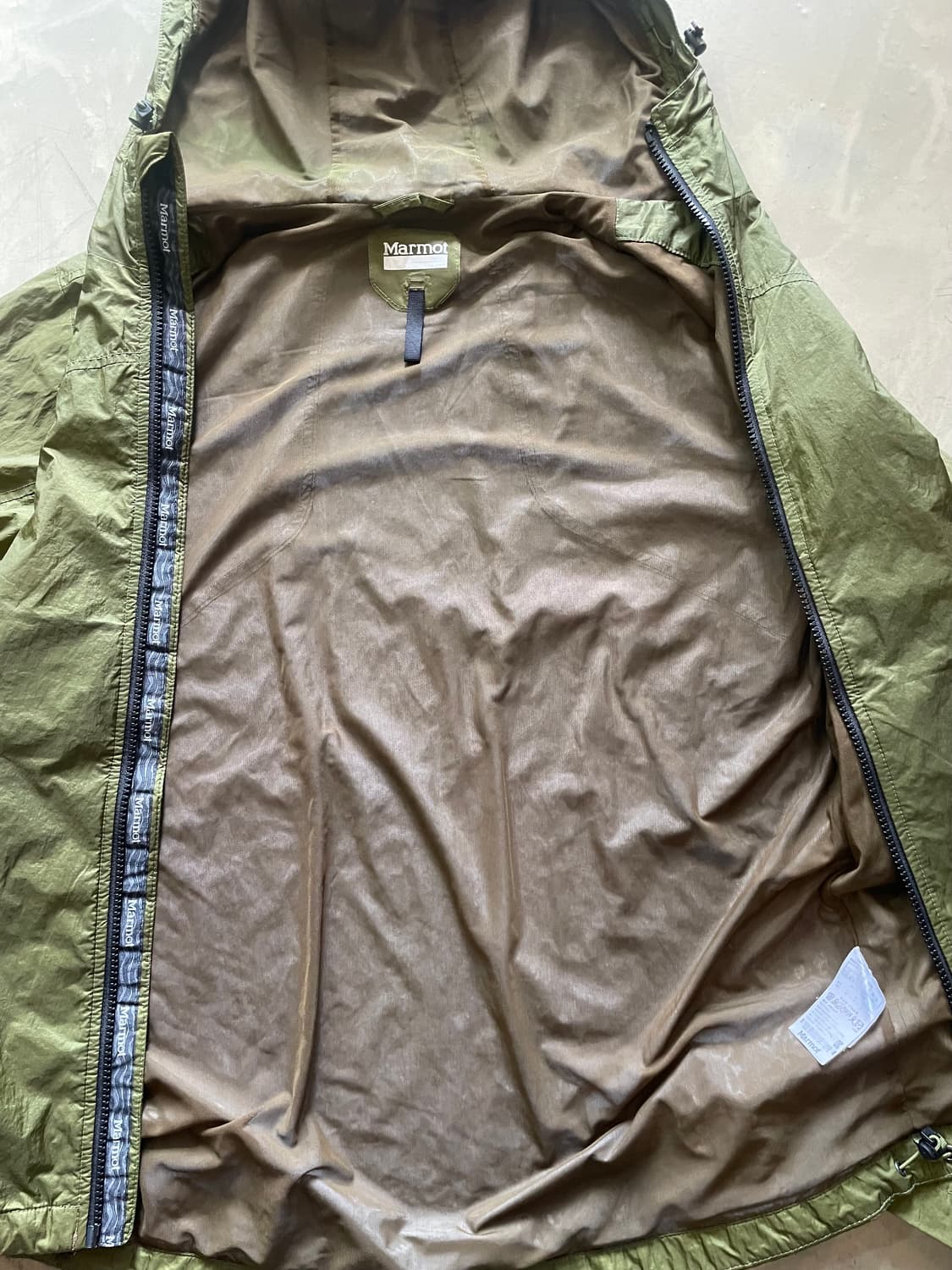 Marmot 고프코어 바람막이 카키 100 상품이미지4