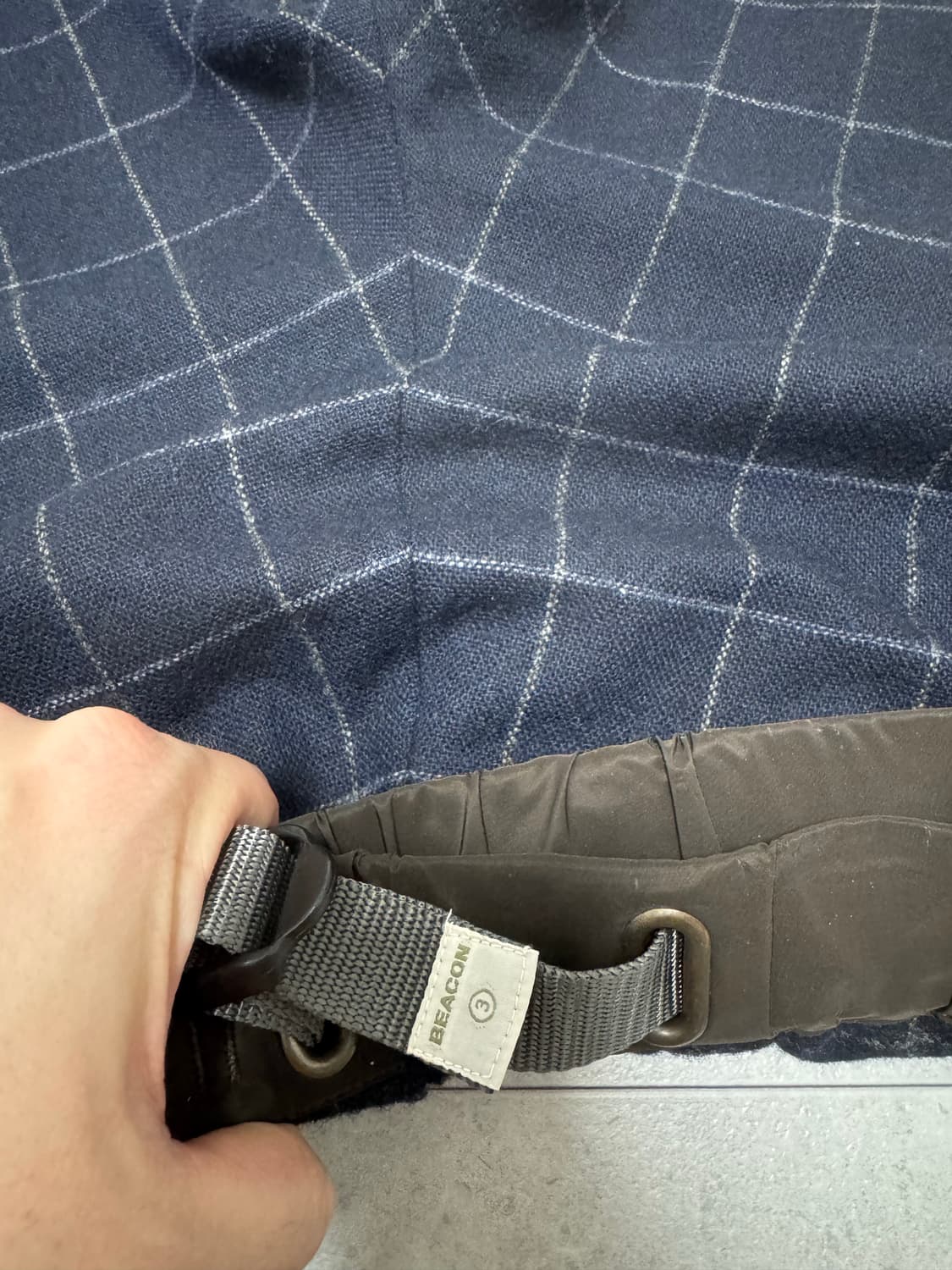 Kolor 컬러 윈도페인 네이비 3사이즈 꼼데가르송 요지야마모토 상품이미지7