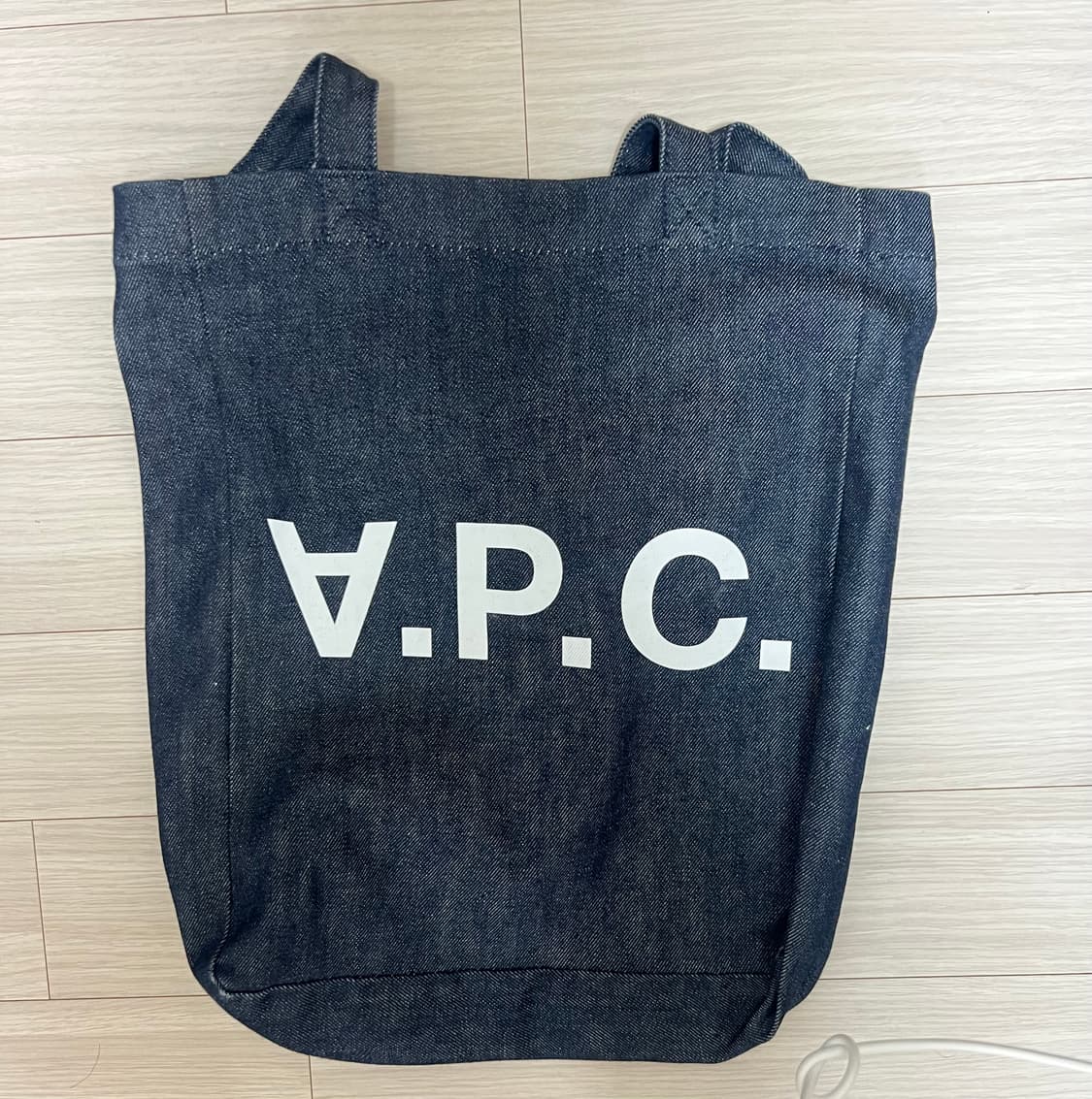 아페쎄 데님 에코백 상품이미지1
