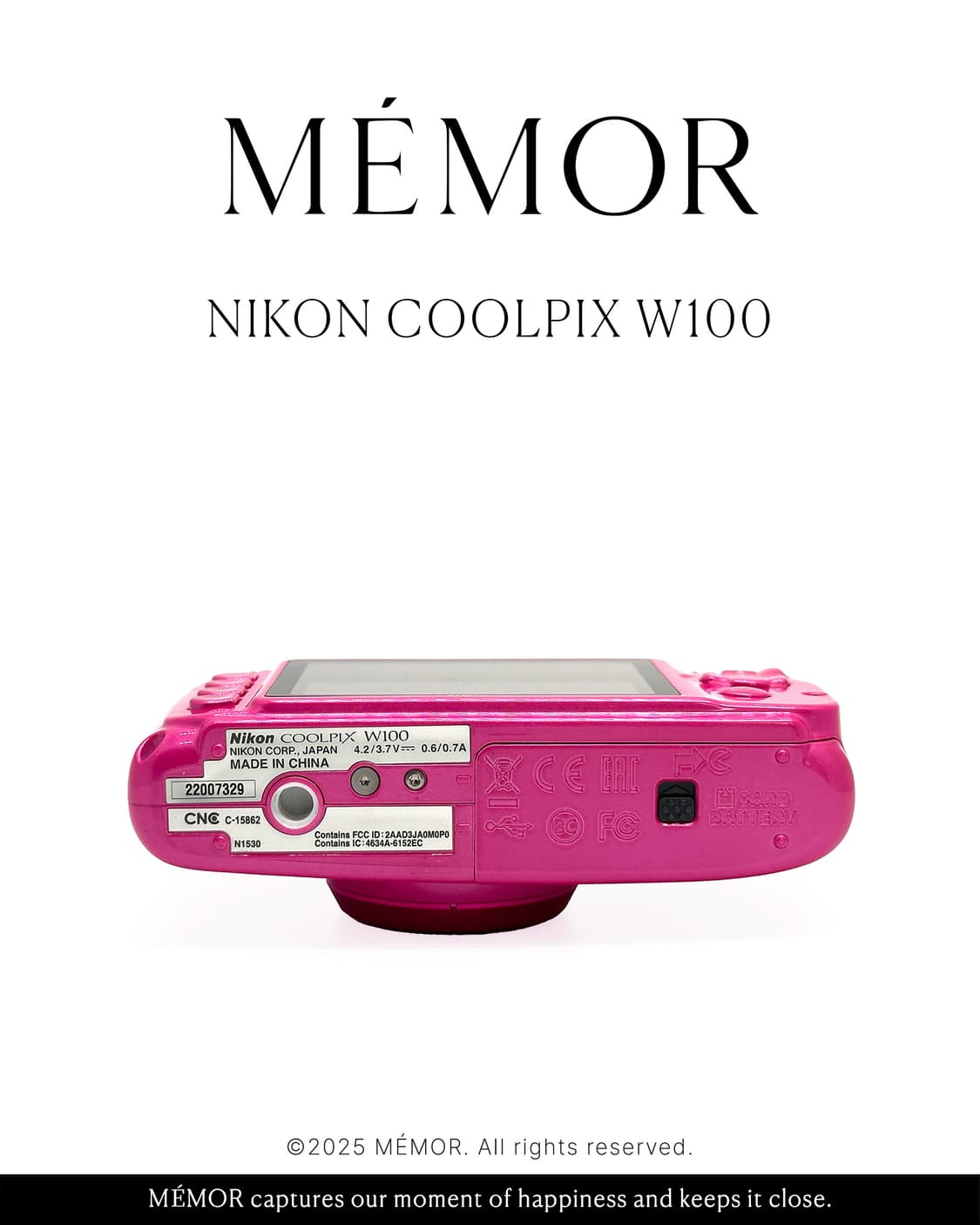 연예인/유튜버픽✨Nikon Coolpix W100 방수 니콘 빈티지디카 상품이미지4