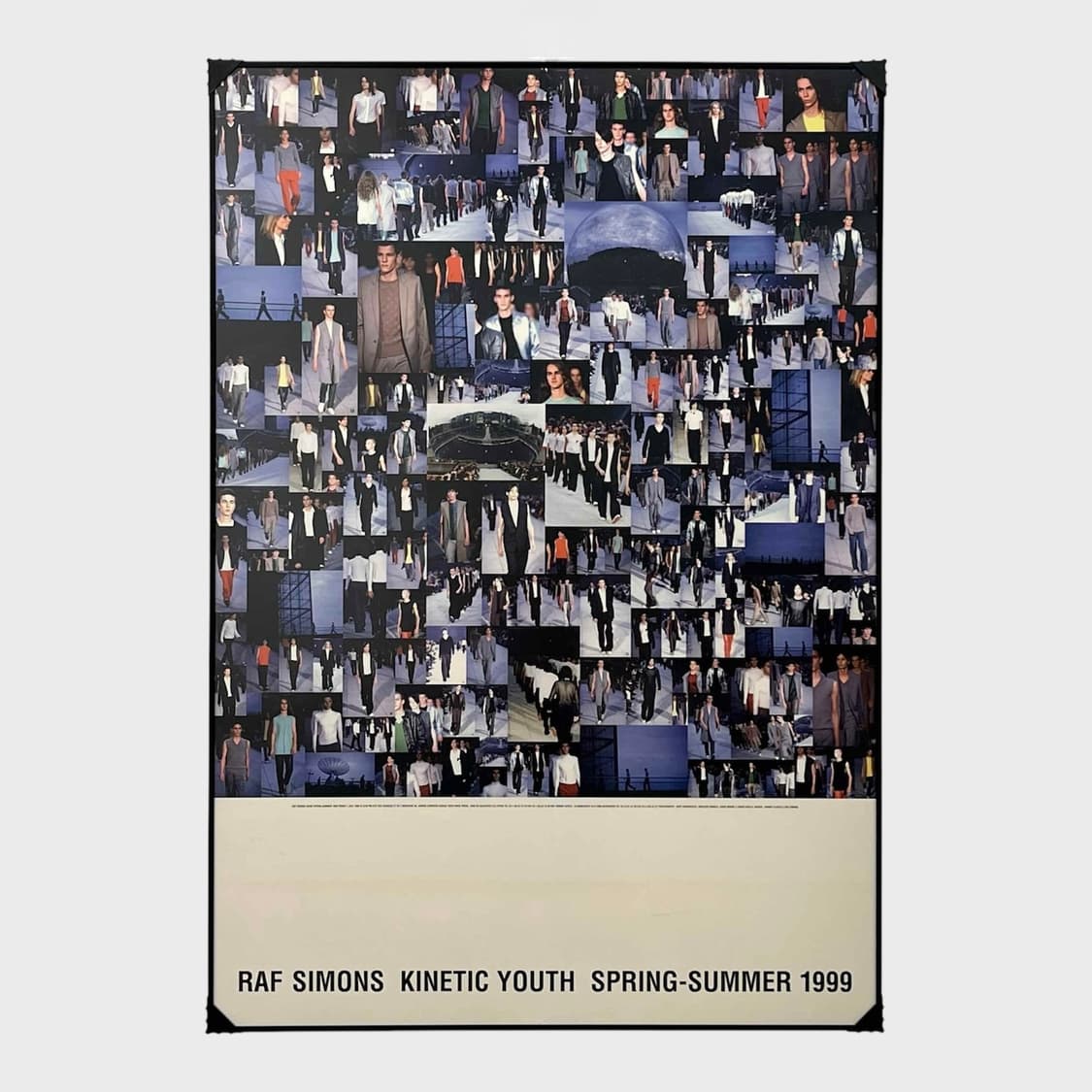 라프시몬스 1999 SS 키네틱 유스 프로모 포스터 상품이미지1