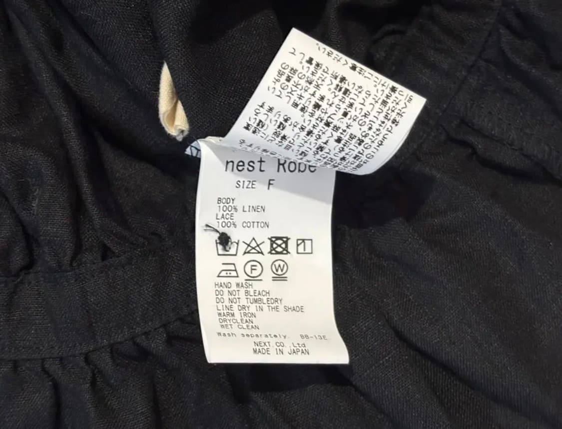 네스트로브 린넨 블라우스 (새상품) 상품이미지6