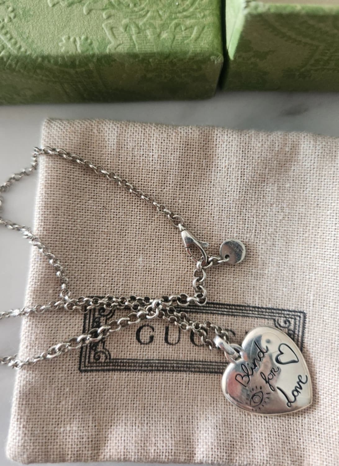 구찌 블라인드 목걸이  상품이미지3