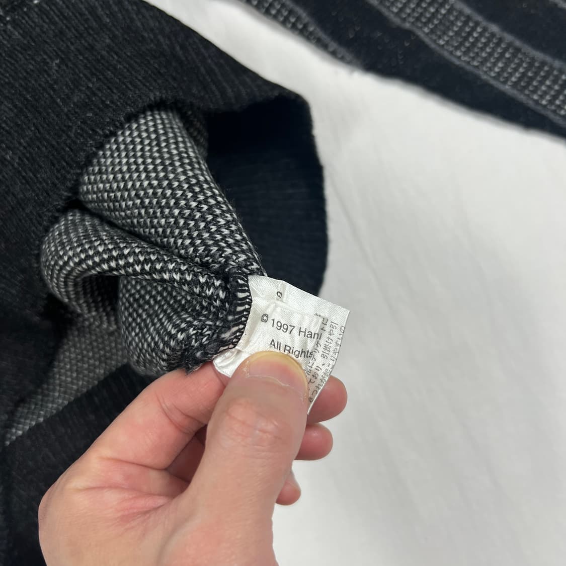 90‘s 97년도 ficce 요시유키코니시 웨키레이스 카툰 니트 상품이미지8