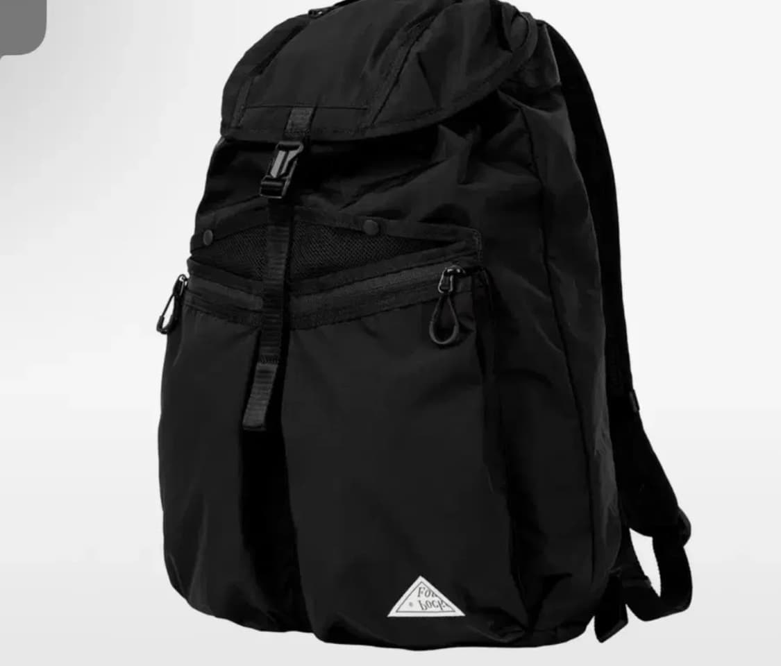 정품 파운드포켓 포커스 럭색 백팩(Black) 상품이미지1