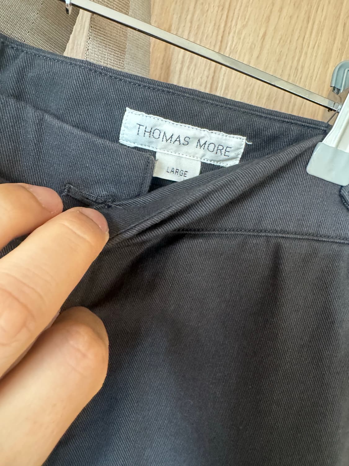 토마스모어 진회색 팬츠 L 상품이미지2