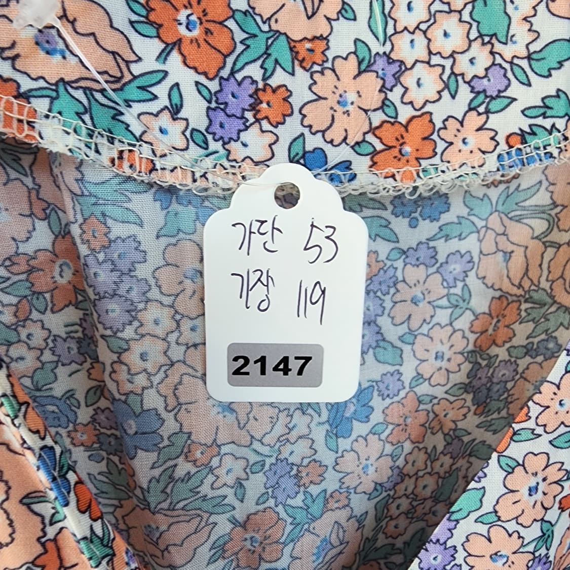 바네사 디자인 플라워 랩 원피스 상품이미지10