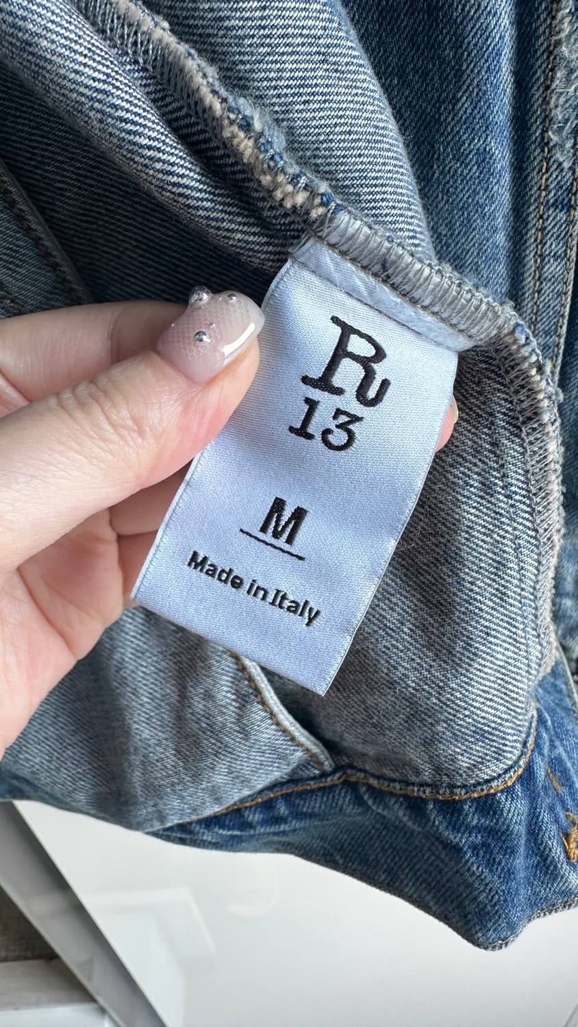 R13 알써티 데님 자켓 아우터 상품이미지5