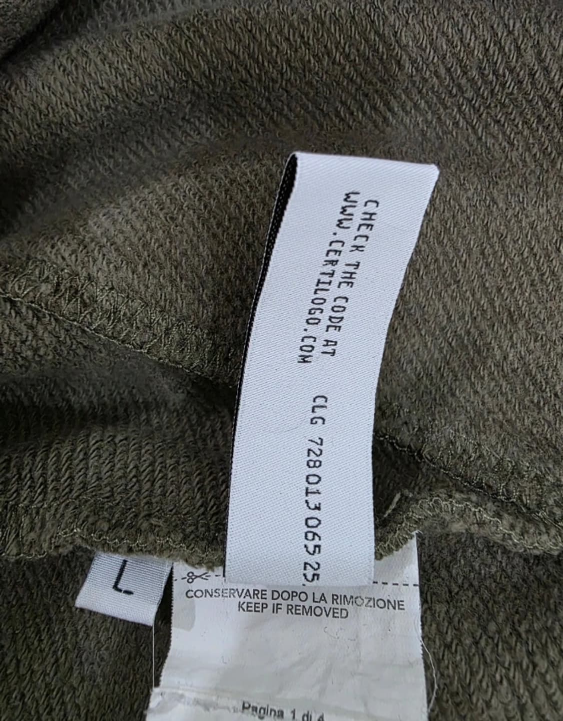 씨피 컴퍼니 CP컴퍼니 렌즈 맨투맨 L 상품이미지9