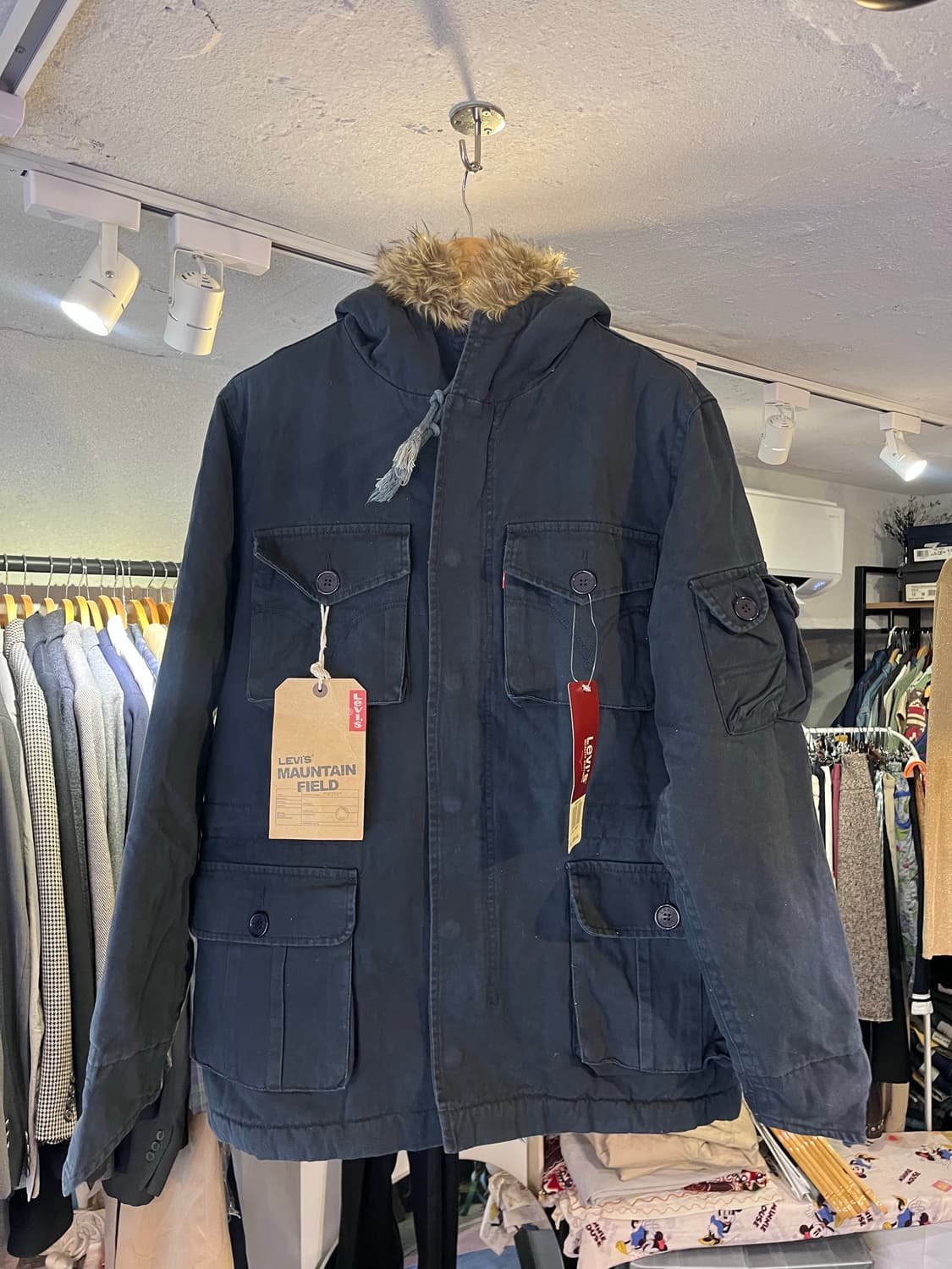 리바이스 마운틴 필드 퍼 라이닝 자켓 (S) 상품이미지1