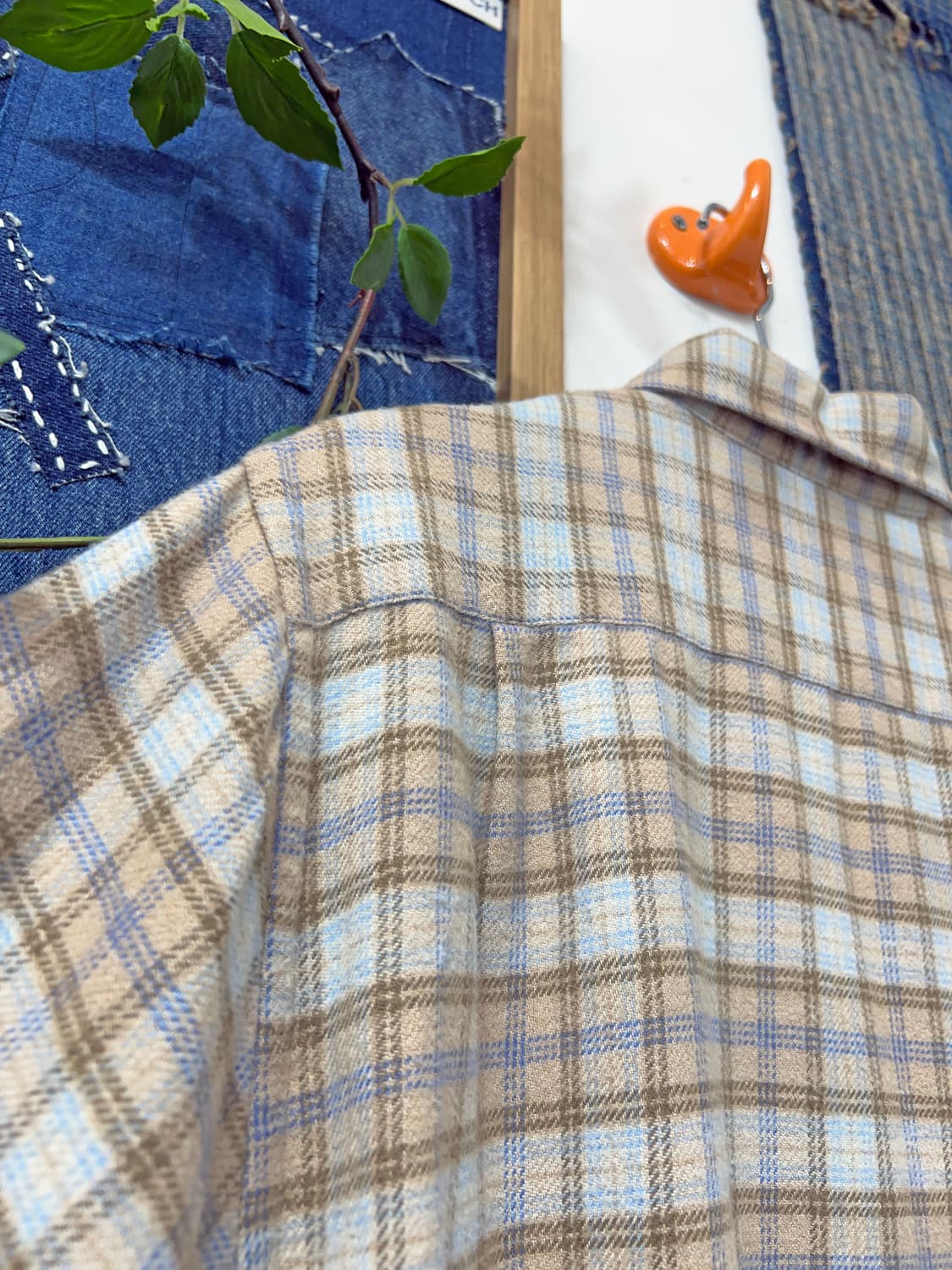 👧🏻LANDS'S END  Classic Flannel  Shirt 상품이미지8
