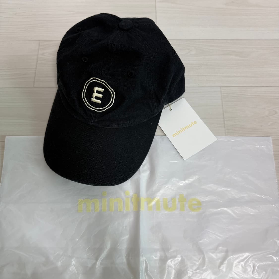 미닛뮤트 볼캡 블랙 새상품 상품이미지1