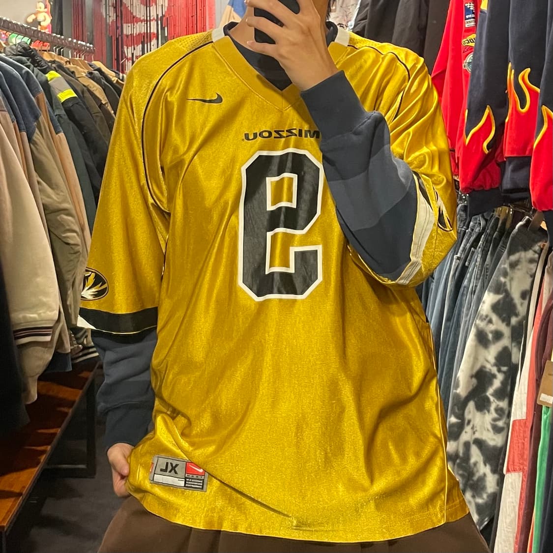 [IM] nike MIZZOU NFL 옐로우 No.9 반팔져지 상품이미지2