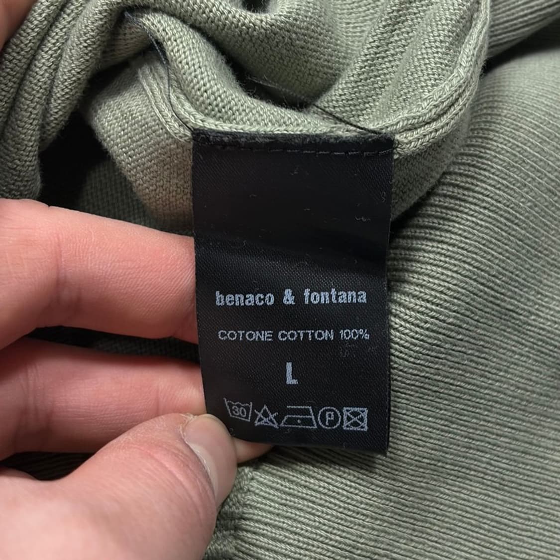 베나코앤폰타나 이태리 코튼 니트 v1855 상품이미지6