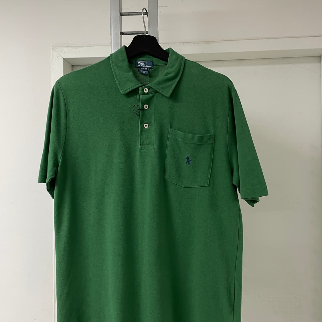 폴로 PK 반팔 카라티 그린 XL18-20(W) 상품이미지2