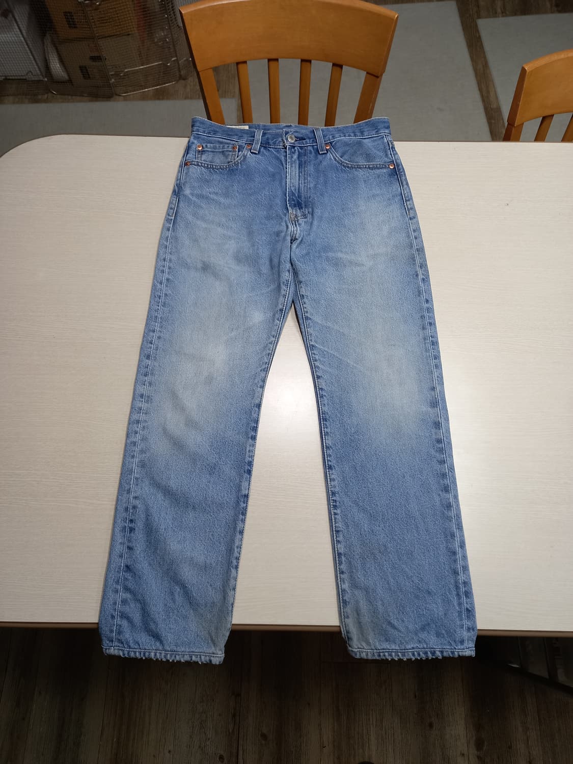 30 빅E 리바이스551Z 워싱 일자진 30-138 상품이미지1