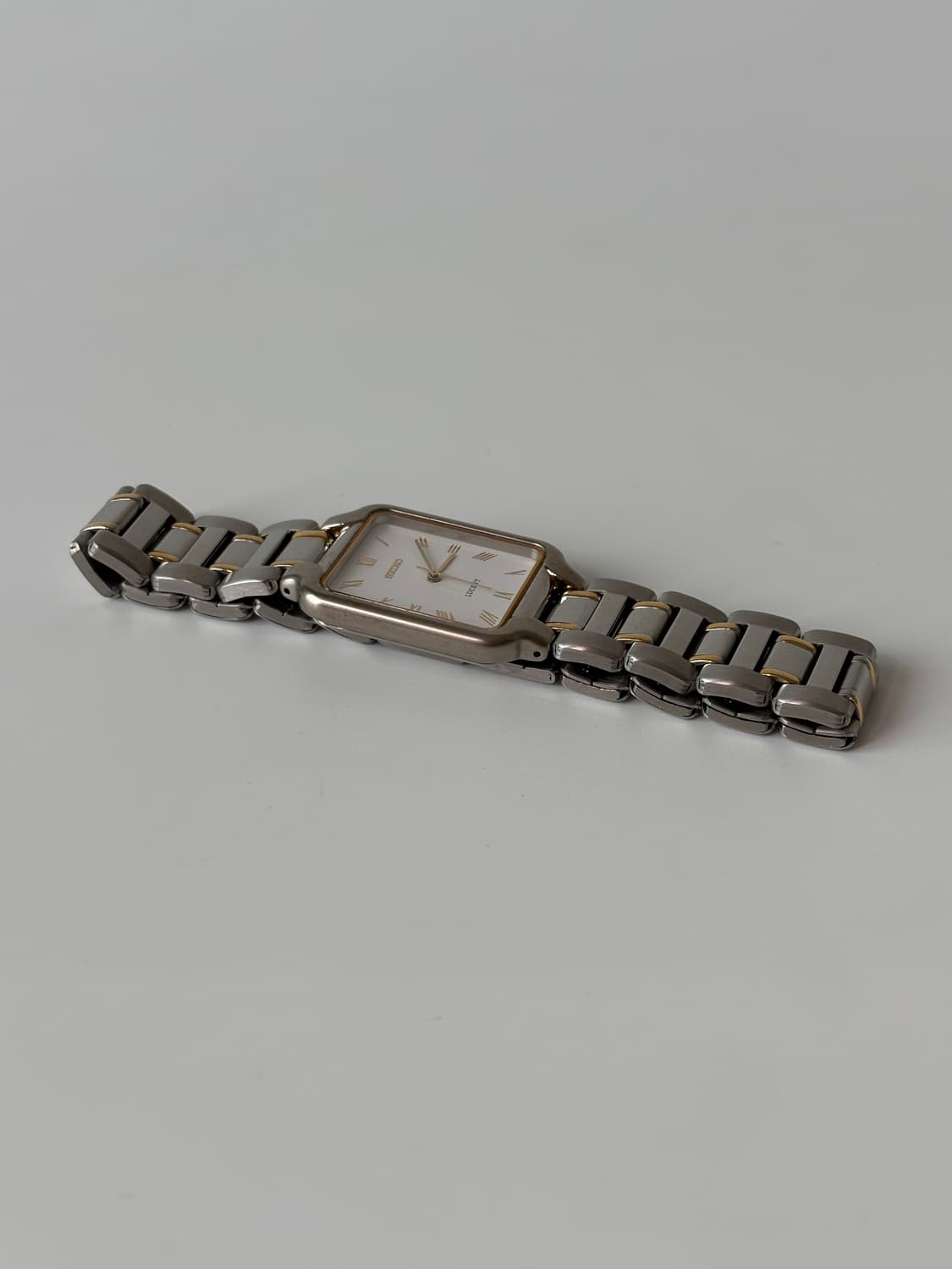 1990s Lucent Roman Index Square Quartz 상품이미지5