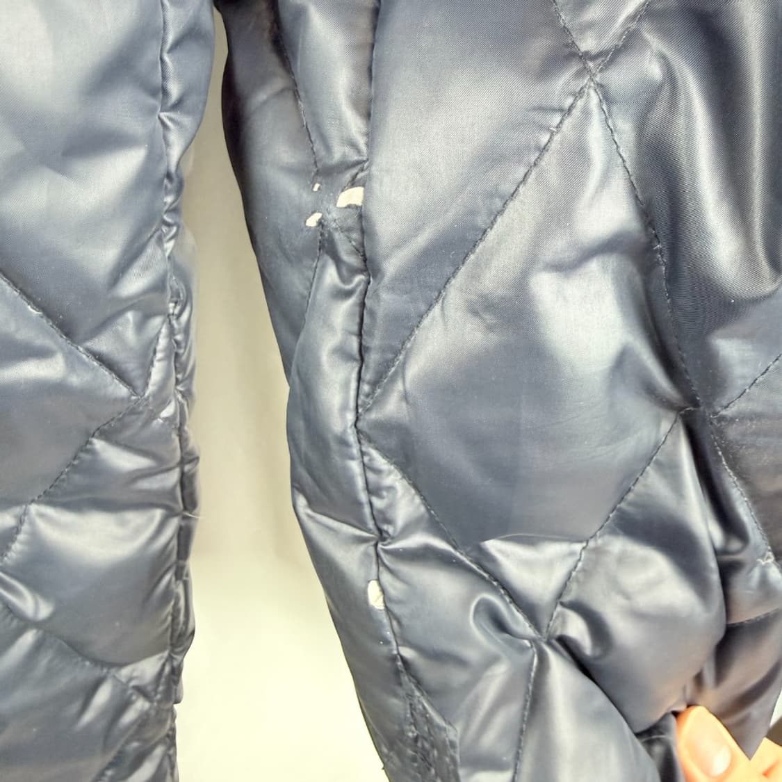 (48) 라코스테 퀄팅 덕다운 패딩 자켓 네이비 상품이미지6