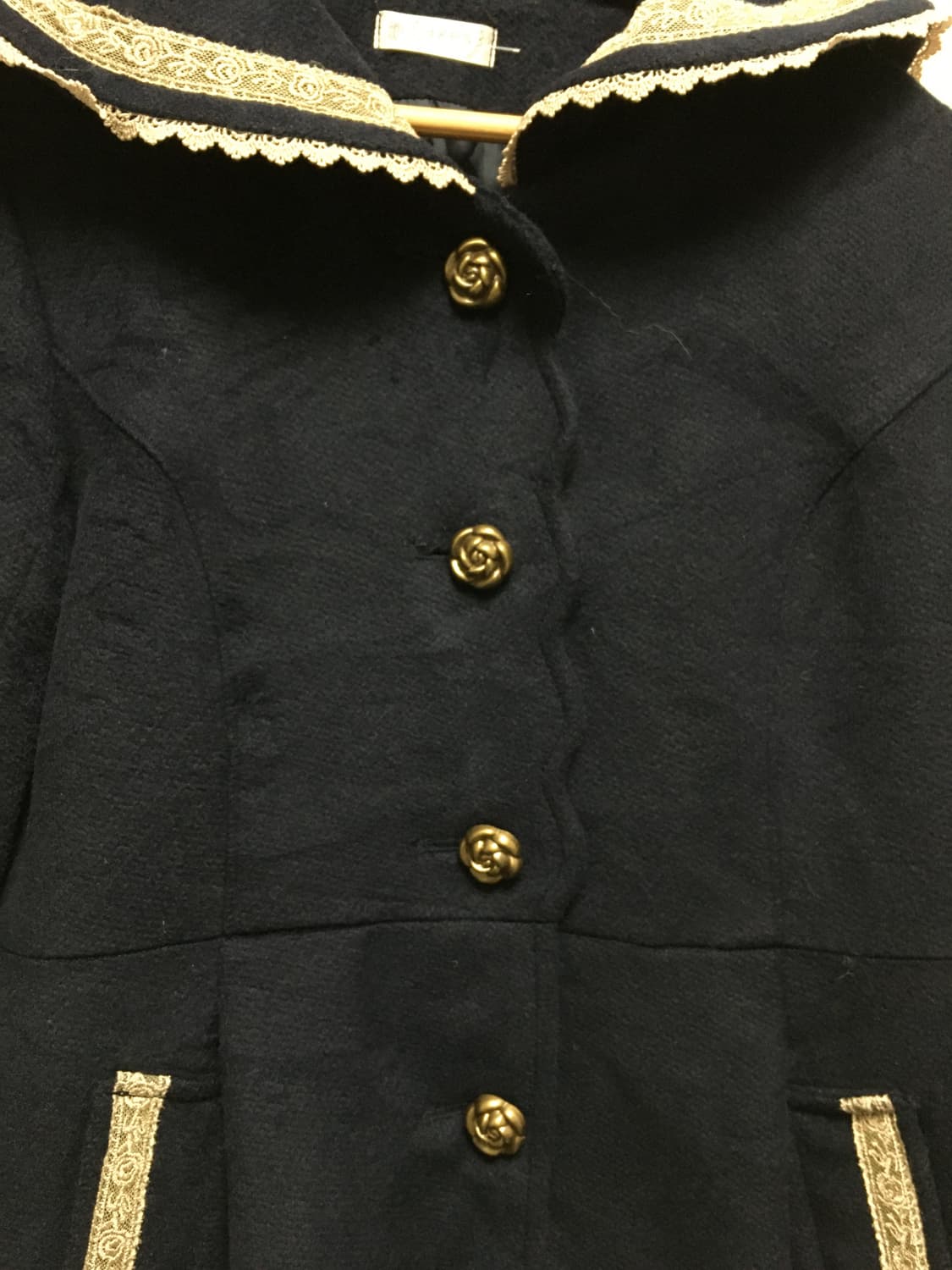 Axes famme Navy coat  상품이미지2