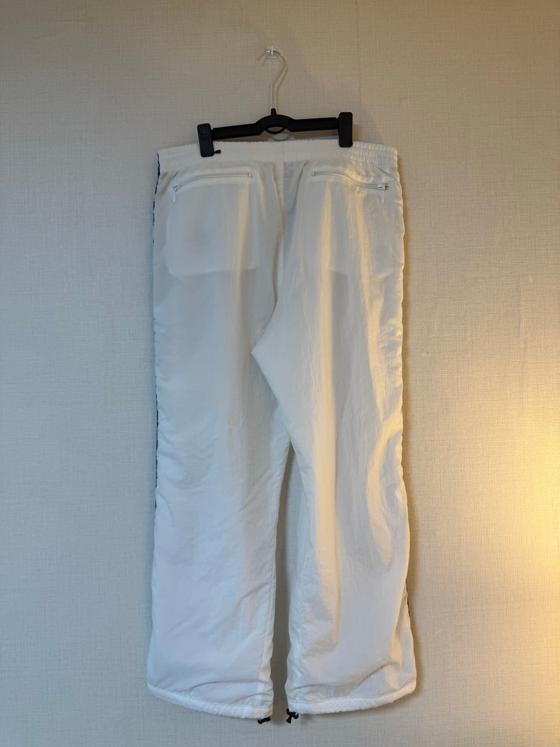 [XL]니들스X빔즈 커스텀 나일론 트랙 팬츠 화이트 상품이미지4