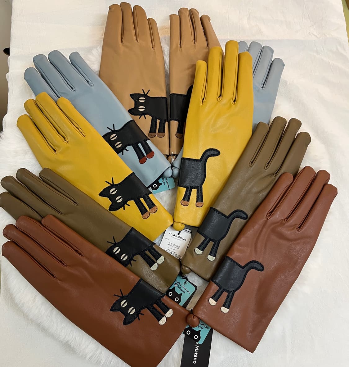 🐈‍⬛ Atsuko Matano 가죽 장갑 상품이미지9