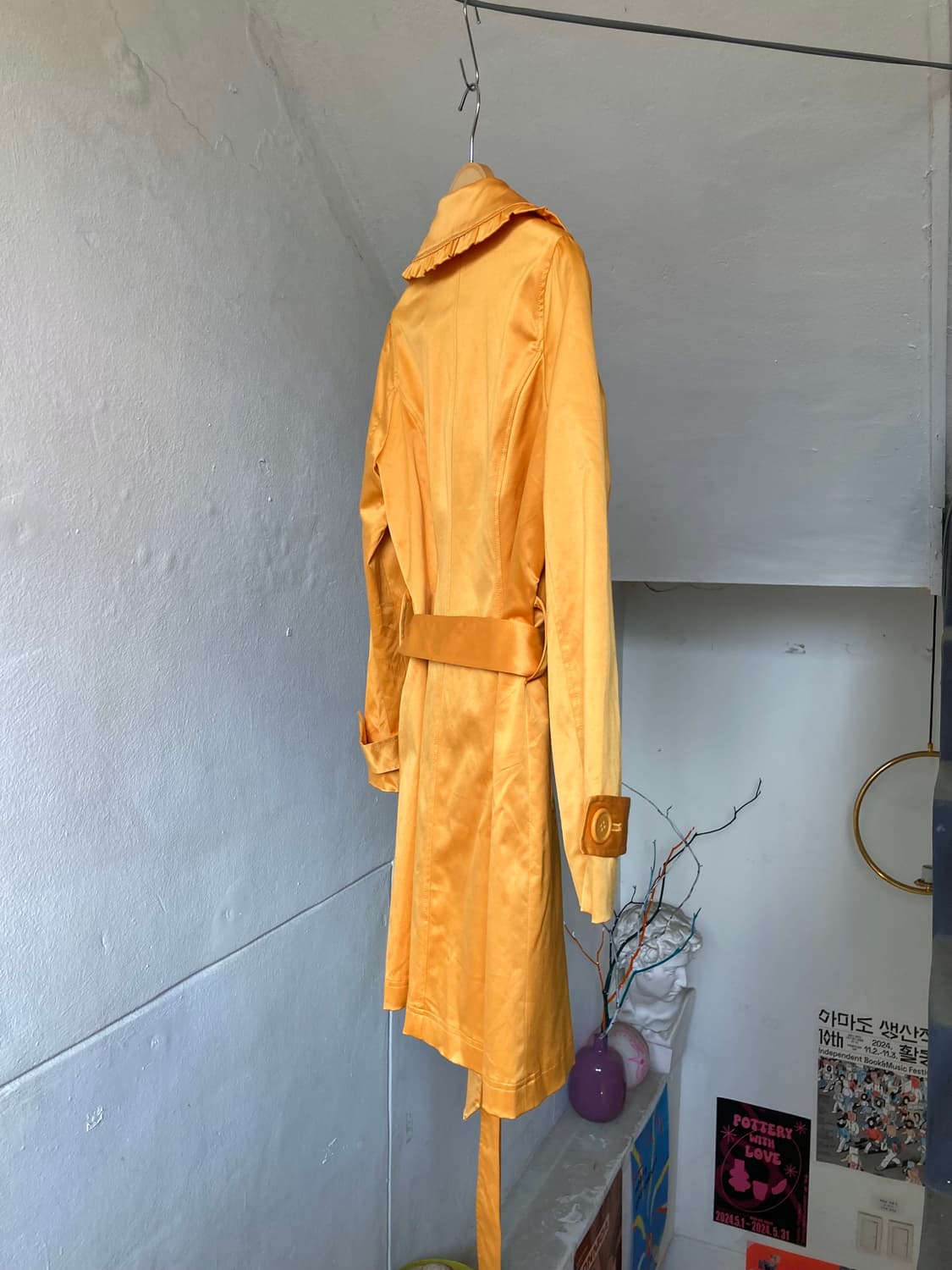 개나리 러플 코트•자켓 상품이미지6