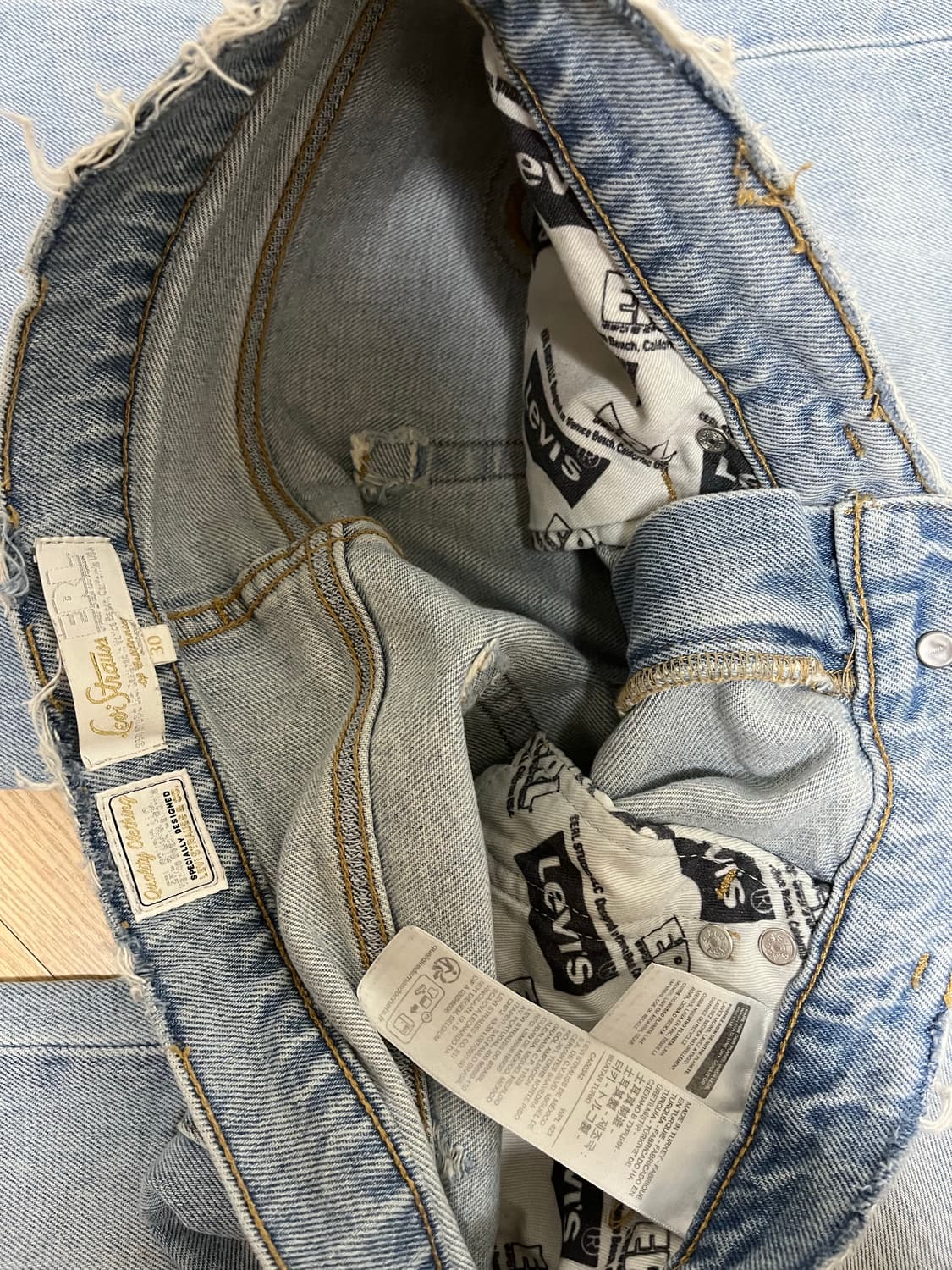 ERL x Levis stay loose jeans 상품이미지3